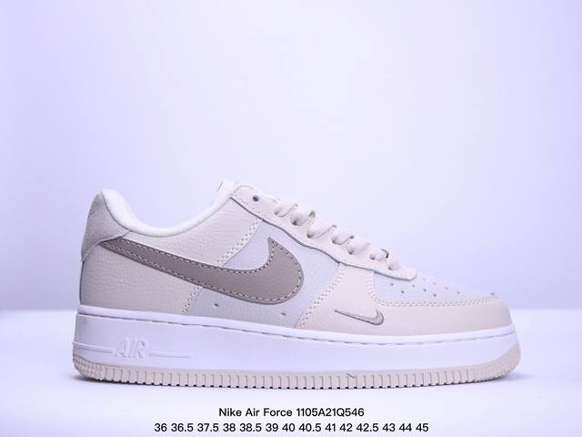 真标耐克Nike Air Force 1 Low 空军一号 低帮百搭休闲运动板鞋。柔软、弹性十足的缓震性能和出色的中底设计，横跨复古与现代的外型结合，造就出风靡