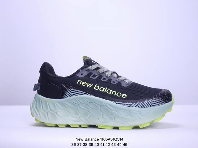 公司级New Balance Fresh Foam X Trail More v3 莫尔V3系列低帮轻量化厚底户外越野休闲运动慢跑鞋无论是越野训练跑还是享受自然