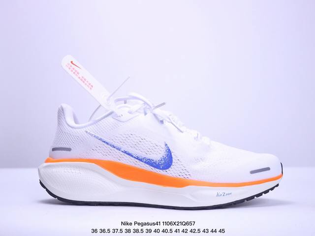 36-45 36-40半码 Nike 飞马新鞋 触感柔软，质感升级！随着“耐克 蓝图 系列”在巴黎的盛大发布，全新一代 登月41代 Nike Pegasus 4