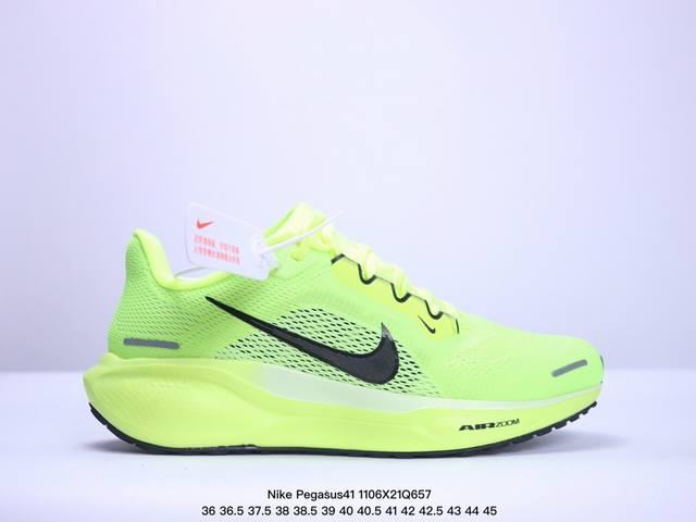 36-45 36-40半码 Nike 飞马新鞋 触感柔软，质感升级！随着“耐克 蓝图 系列”在巴黎的盛大发布，全新一代 登月41代 Nike Pegasus 4