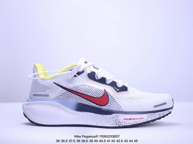 36-45 36-40半码 Nike 飞马新鞋 触感柔软，质感升级！随着“耐克 蓝图 系列”在巴黎的盛大发布，全新一代 登月41代 Nike Pegasus 4