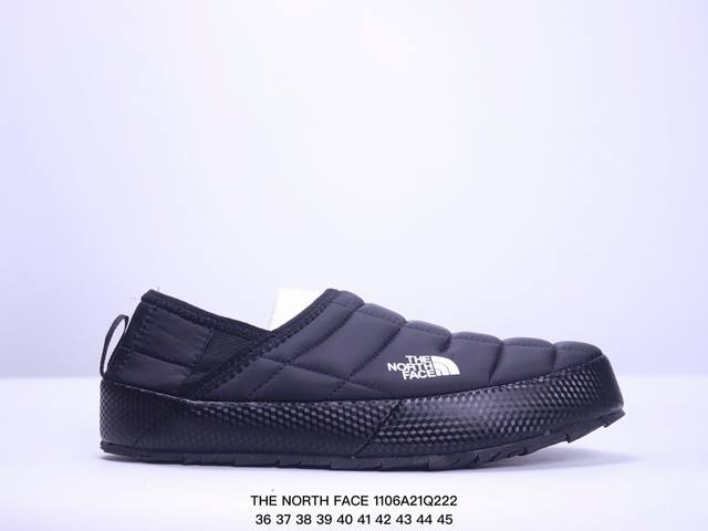 北面THE NORTH FACE Thermoball Traction 舒适耐磨减震耐磨低帮户外功能鞋男款黑色 XM 6Q222