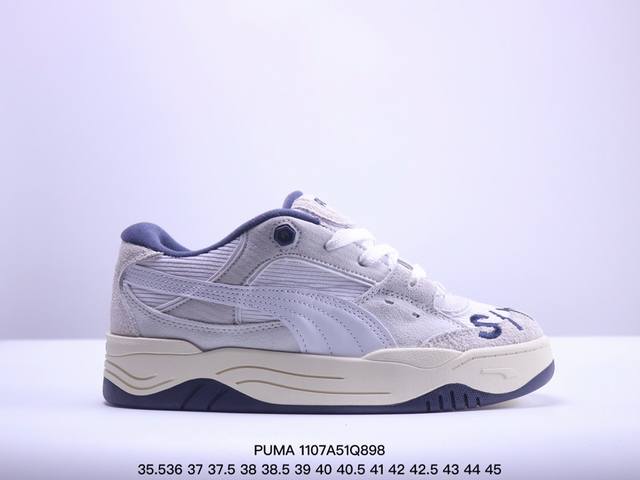 公司级PUMA Velophasis Technisch 彪马 舒适百搭 防滑 低帮 生活休闲鞋 货号:389365 01 尺码:36 37 37.5 38 3