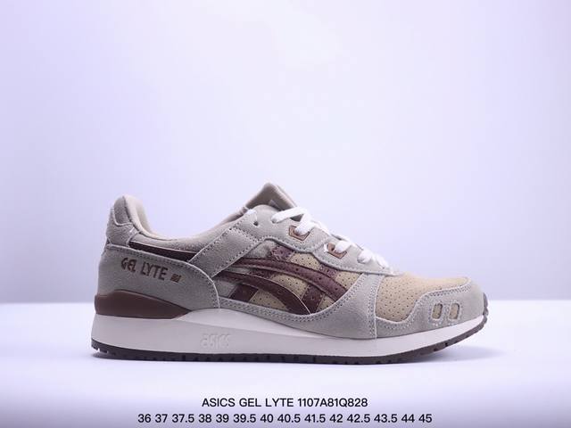 公司级亚瑟士 ASICS 男鞋GEL LYTE III OG运动休闲跑步鞋 时尚经典 缓震舒适 彩色 透气防滑耐磨 休闲百搭 2024夏季新款训练鞋 马拉松跑鞋