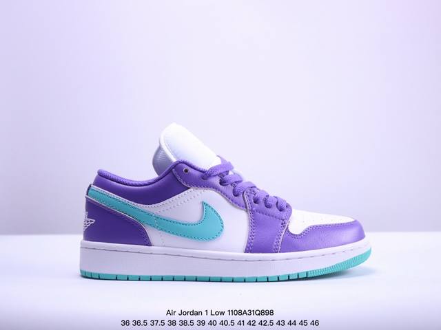 公司级Air Jordan 1 Low AJ1乔1低帮休闲板鞋 同步官方配色 官方货号:HJ9013-550 尺码:36 36.5 37.5 38 38.5 3