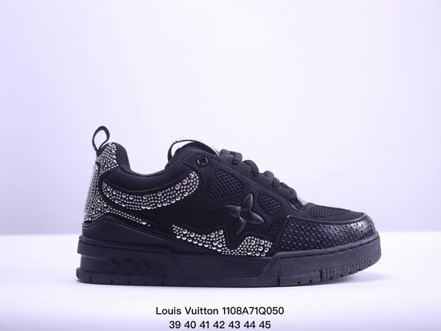 路易威登 Louis Vuitton LV路易威登板鞋 新款 LV Trainer最新配色运动鞋 L家 篮球鞋风格运动鞋 该鞋由艺术总监 VIRGIL ABLO