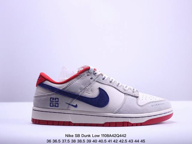 海外爆款限量发售！公司级 Nike SB Dunk Low“川久保玲联名 猪八米白勾” 周年高端定制 低帮休闲板鞋 定制鞋盒 大厂纯原品质出货 超高清洁度 皮料