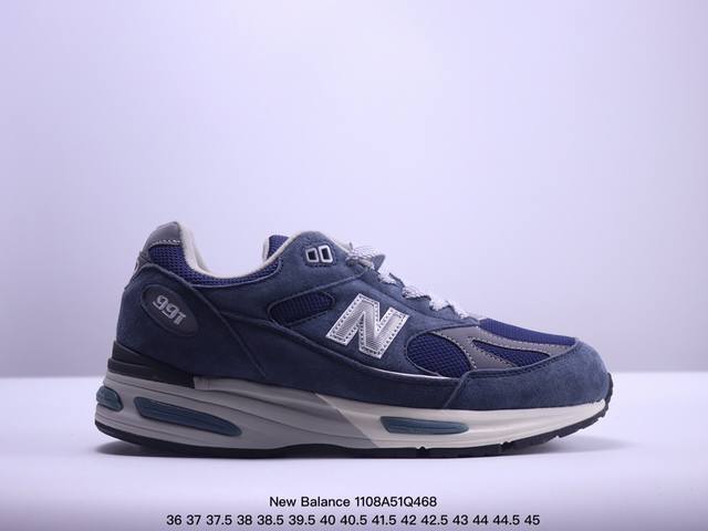 公司级新百伦New Balance NB Made in USA M991系列美产血统经典复古休闲运动百搭老爹跑步鞋 采用台产猪巴革及透气网眼材质升级正确原装5