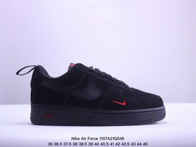 真标耐克Nike Air Force 1 Low 空军一号 低帮百搭休闲运动板鞋。柔软、弹性十足的缓震性能和出色的中底设计，横跨复古与现代的外型结合，造就出风靡