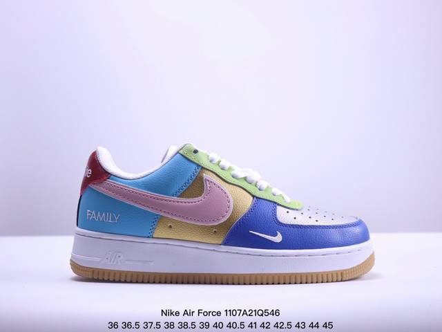 真标耐克Nike Air Force 1 Low 空军一号 低帮百搭休闲运动板鞋。柔软、弹性十足的缓震性能和出色的中底设计，横跨复古与现代的外型结合，造就出风靡