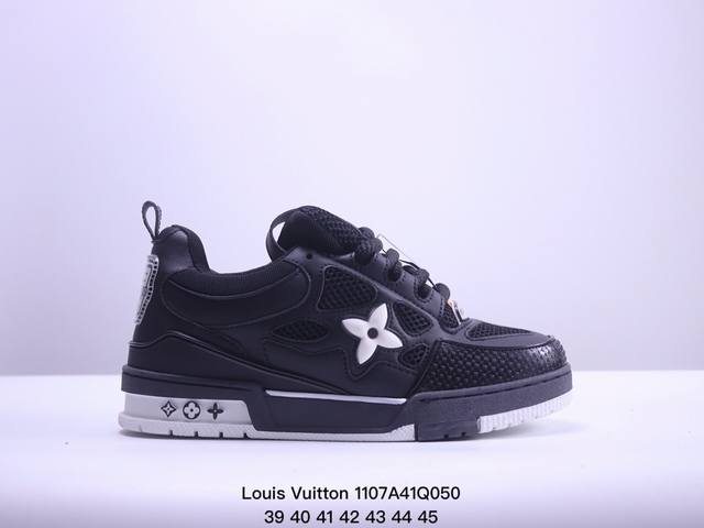 路易威登 Louis Vuitton LV路易威登板鞋 新款 LV Trainer最新配色运动鞋 L家 篮球鞋风格运动鞋 该鞋由艺术总监 VIRGIL ABLO