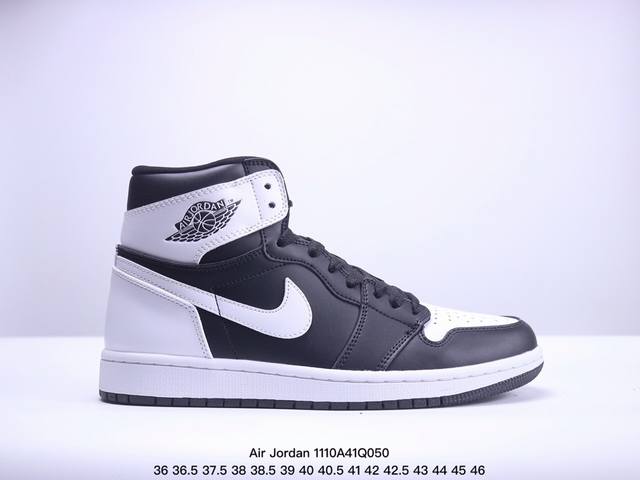 公司级NIKE Air Jordan 1 Retro High AJ1乔丹一代高帮经典复古文化休闲运动篮球鞋 货号:CD4487 尺码:36 36.5 37.5