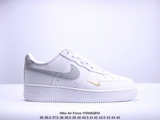 真标耐克Nike Air Force 1‘07 SE 空军一号低帮百搭休闲运动板鞋。柔软、弹性十足的缓震性能和出色的中底设计，横跨复古与现代的外型结合，造就出风