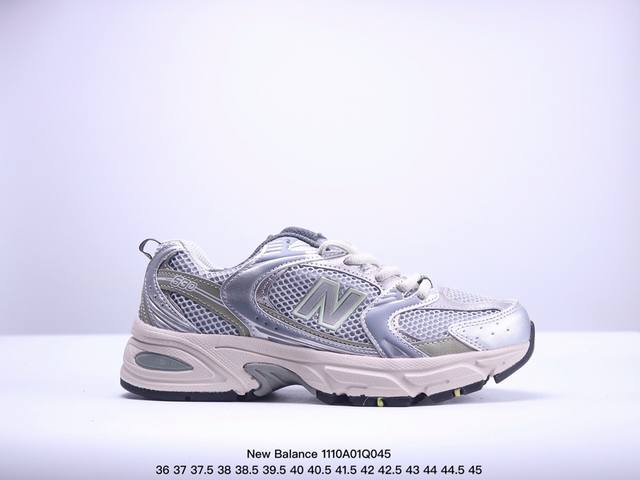 真标New Balance MR530系列复古老爹风网布跑步休闲运动鞋 货号:MR530TA 尺码:36 37 37.5 38 38.5 39.5 40 40.