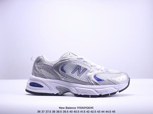 真标New Balance MR530系列复古老爹风网布跑步休闲运动鞋 货号:MR530TA 尺码:36 37 37.5 38 38.5 39.5 40 40.