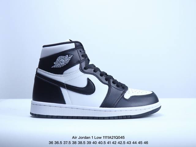 耐克 乔丹Air Jordan 1 Low AJ1 乔1 乔丹1代aj1 低帮复古文化休闲运动篮球鞋。从1985 年面世的元年款汲取设计灵感，采用简洁大方的经典