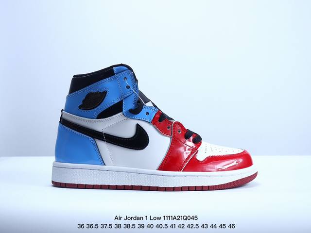 耐克 乔丹Air Jordan 1 Low AJ1 乔1 乔丹1代aj1 低帮复古文化休闲运动篮球鞋。从1985 年面世的元年款汲取设计灵感，采用简洁大方的经典