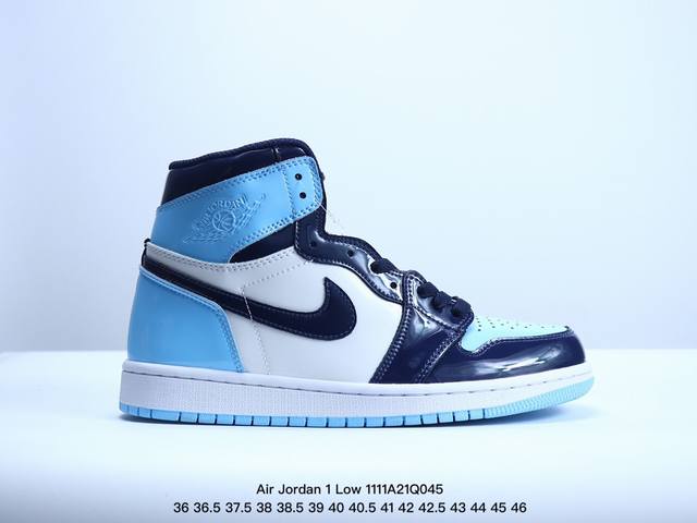 耐克 乔丹Air Jordan 1 Low AJ1 乔1 乔丹1代aj1 低帮复古文化休闲运动篮球鞋。从1985 年面世的元年款汲取设计灵感，采用简洁大方的经典