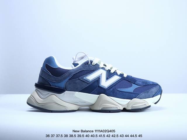 真标New Balance NB 9060 新百伦 经典百搭 耐磨轻便 低帮 生活休闲鞋 货号:U9060WCG XM1111Q405