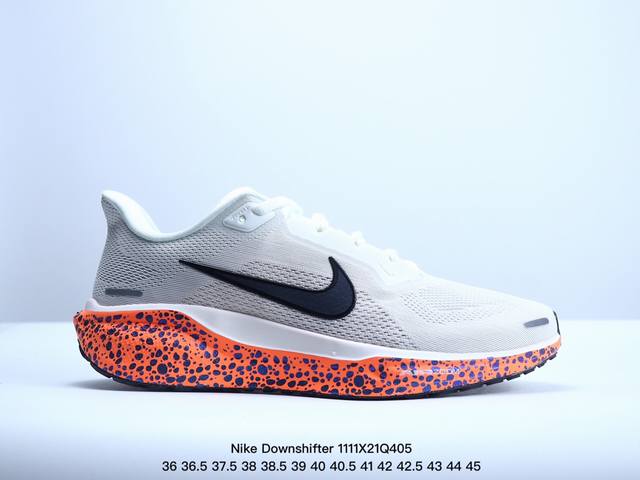 公司级耐克Nike Downshifter 13 网面透气 舒适减震 防滑耐磨跑鞋 登月13代 非凡体验,轻盈舒适。专为实现舒适畅跑而打造, 采用出色鞋面, 巧