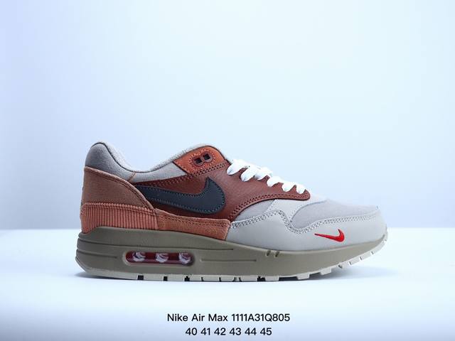 真标耐克Nike Air Max 1 半掌气垫复古跑步鞋 货号：CV1639-001 XM1111Q805