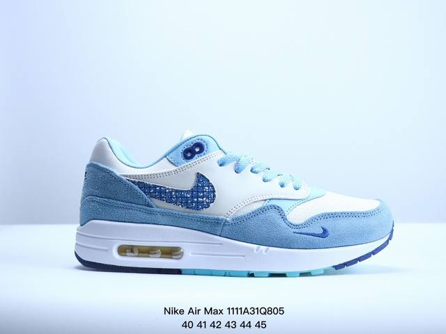 真标耐克Nike Air Max 1 半掌气垫复古跑步鞋 货号：CV1639-001 XM1111Q805