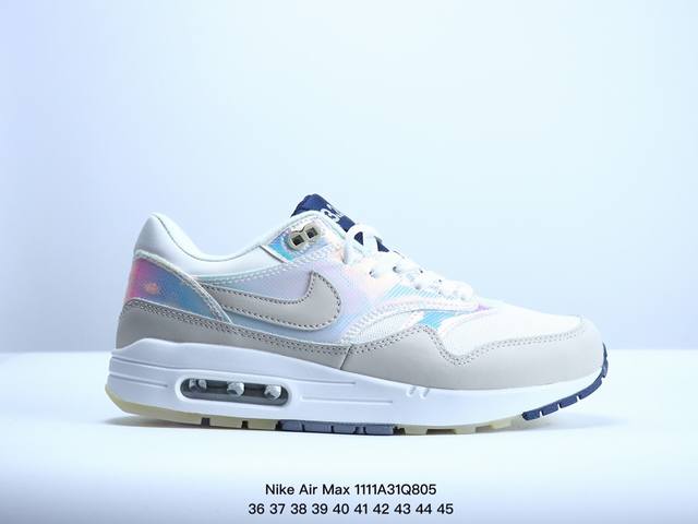 真标耐克Nike Air Max 1 半掌气垫复古跑步鞋 货号：CV1639-001 XM1111Q805