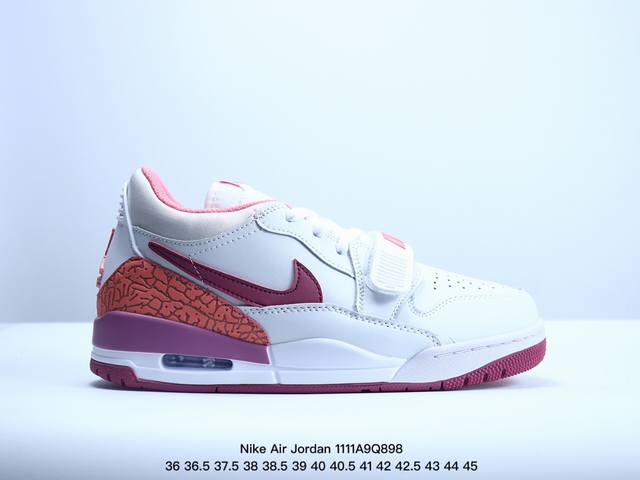 真标Nike Air Jordan Legacy 312 Low耐克乔丹三合一混合版本低帮文化休闲运动篮球鞋 货号:FN3407-161 尺码:36 36.5