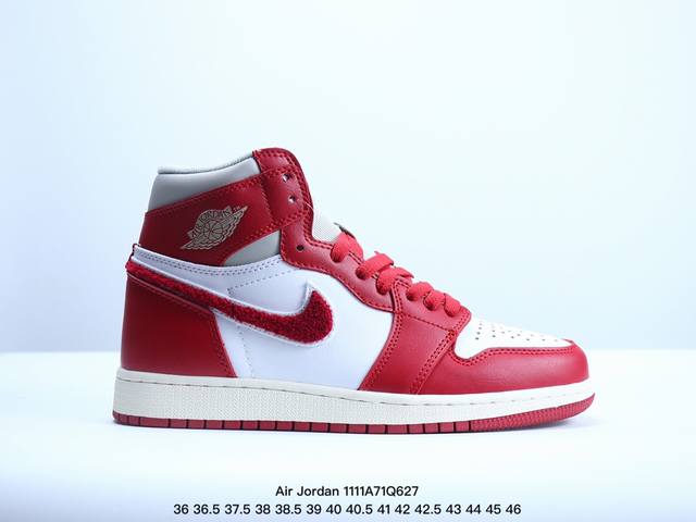 乔丹高帮防水Air Jordan 1 Mid “Incredible Hulk” AJ1 乔1高帮百搭休闲运动板鞋。内置后掌Air Sole气垫，减轻重量，增加