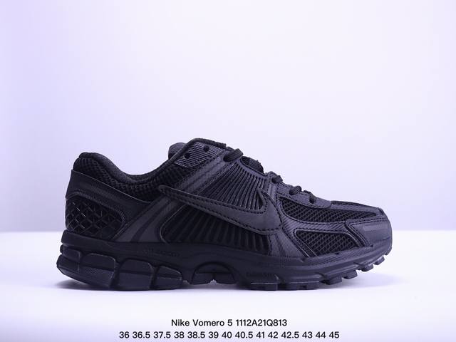 真标耐克Nike Zoom Vomero 5 马拉松复古跑五代休闲运动慢跑鞋 货号:BV1358-003 码数:36 36.5 37.5 38 38.5 39