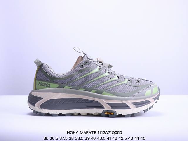 公司级HOKA MAFATE SPEED THREE 2玛法特 超轻厚底轻量山地跑步鞋 货号:1141572 尺码:36 36.5 37.5 38 38.5 3