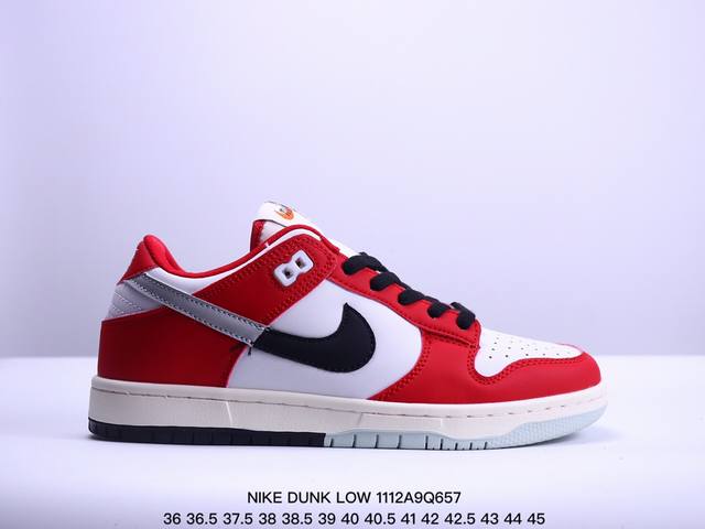 真标耐克NIKE DUNK LOW RETRO 扣篮系列低帮休闲运动滑板板鞋 货号:CT0856- 0 尺码:36-45 XM1112Q657