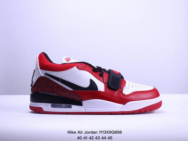 真标Nike Air Jordan Legacy 312 Low耐克乔丹三合一混合版本低帮文化休闲运动篮球鞋 货号:HQ1190-101 尺码:36-45 XM