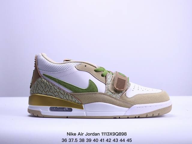 真标Nike Air Jordan Legacy 312 Low耐克乔丹三合一混合版本低帮文化休闲运动篮球鞋 货号:HQ1190-101 尺码:36-45 XM