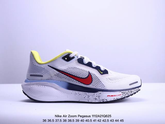 公司级耐克Nike Air Zoom Pegasus 41 超级飞马涡轮增压马拉松休闲运动慢跑鞋 货号:FD2723-002 尺码:36 36.5 37.5 3