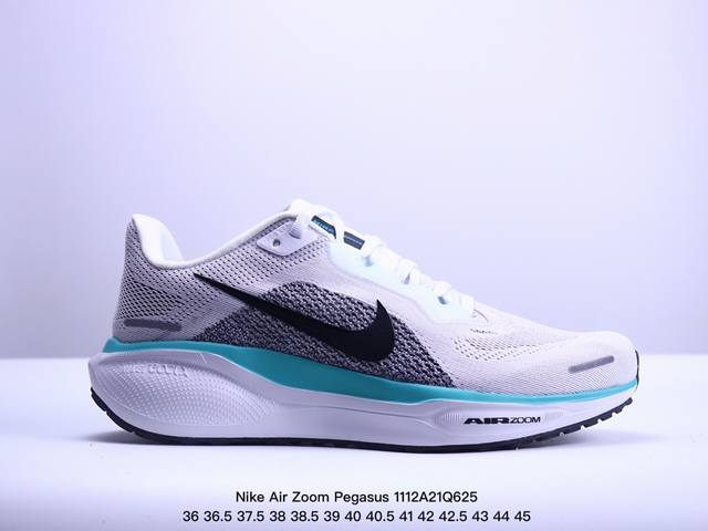 公司级耐克Nike Air Zoom Pegasus 41 超级飞马涡轮增压马拉松休闲运动慢跑鞋 货号:FD2723-002 尺码:36 36.5 37.5 3