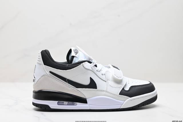 公司级三合一最强合体，多种新配色回归耐克nike Air Jordan Legacy 312 Low”White Grey Fog Blue Red“乔丹最强三