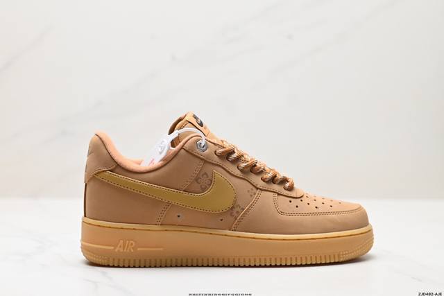 公司级nike Air Force 1‘07 原楦头原纸板 打造纯正低帮空军版型 专注外贸渠道 全掌内置蜂窝气垫 原盒配件 原厂中底钢印、拉帮完美 货号:Cj9