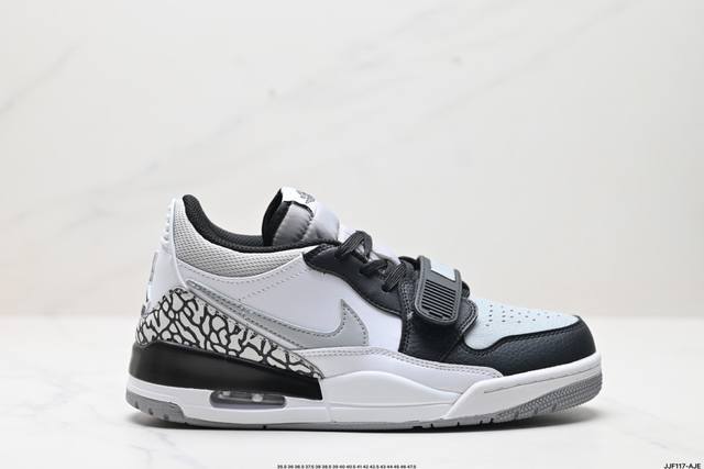 福利公司级三合一最强合体，多种新配色回归耐克nike Air Jordan Legacy 312 Low”White Grey Fog Blue Red“乔丹最