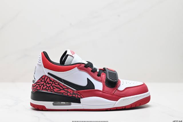 福利公司级三合一最强合体，多种新配色回归耐克nike Air Jordan Legacy 312 Low”White Grey Fog Blue Red“乔丹最