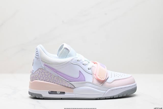 福利公司级三合一最强合体，多种新配色回归耐克nike Air Jordan Legacy 312 Low”White Grey Fog Blue Red“乔丹最