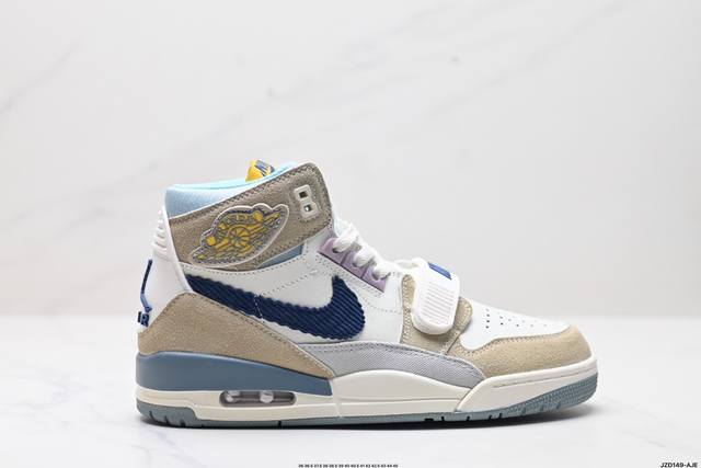 真标nike Air Jordan Legacy 312 Low耐克乔丹三合一混合版本高帮文化休闲运动篮球鞋 货号:Dr8486-131 尺码:36 36.5