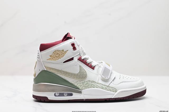 真标nike Air Jordan Legacy 312 Low耐克乔丹三合一混合版本高帮文化休闲运动篮球鞋 货号:Dr8486-131 尺码:36 36.5