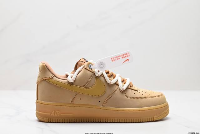 公司级nike Air Force 1‘07 原楦头原纸板 打造纯正低帮空军版型 专注外贸渠道 全掌内置蜂窝气垫 原盒配件 原厂中底钢印、拉帮完美 货号:Cj9