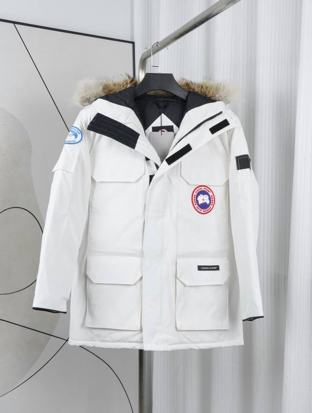 大鹅08羽绒服白色 Canada Goose 加拿大鹅限定款环保主题 Standard派克大衣 4 Msmu#男女款！ Standardexpedition派克