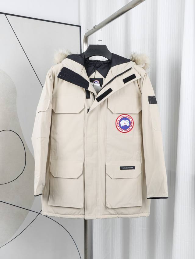 大鹅08羽绒服米白色 Canada Goose 加拿大鹅限定款环保主题 Standard派克大衣 4 Msmu#男女款！ Standardexpedition派