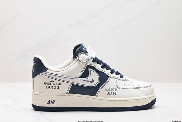 公司级nike Air Force 1‘07 原楦头原纸板 打造纯正低帮空军版型 专注外贸渠道 全掌内置蜂窝气垫 原盒配件 原厂中底钢印、拉帮完美 货号:Kk1