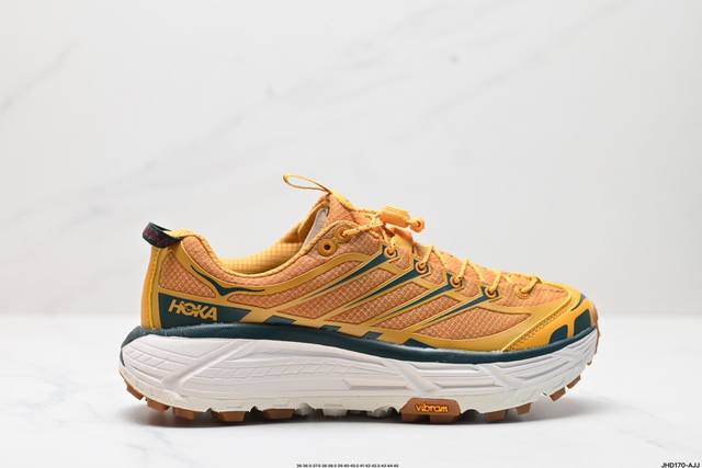 公司级hoka Mafate Speed Three 2玛法特 超轻厚底轻量山地跑步鞋 货号:1141572 尺码:36 36.5 37.5 38 38.5 3