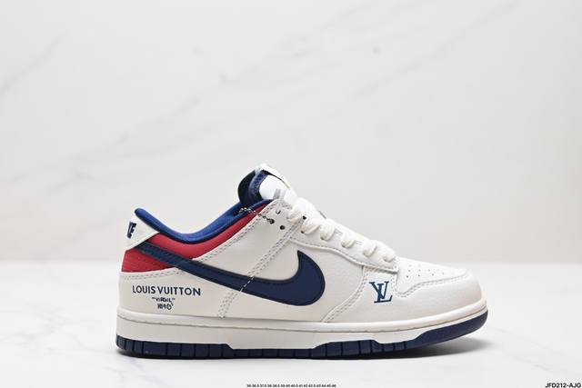 公司级耐克nike Dunk Low Retro扣篮系列 复古低帮休闲运动滑板板鞋 采用脚感柔软舒适zoomair气垫 有效吸收滑板等极限运动在落地时带来的冲击