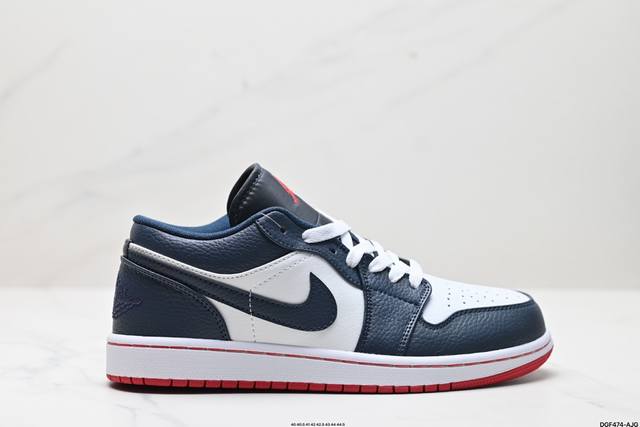 福利公司级耐克nike Wmns Air Jordan 1 Low Aj1乔丹一代低帮经典复古文化休闲运动篮球鞋 货号:553558-481 尺码:40 40.